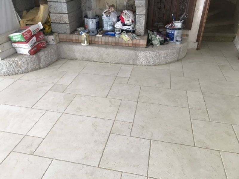 Aménagement de carrelage intérieur 