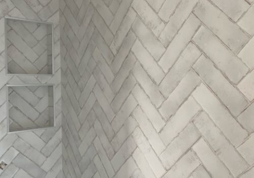 Création de salle de bain moderne