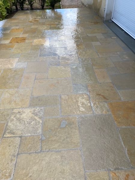Aménagement de carrelage extérieur